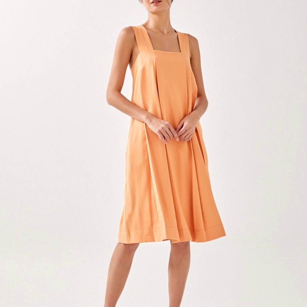 Love Bonito mini dress light tangerine